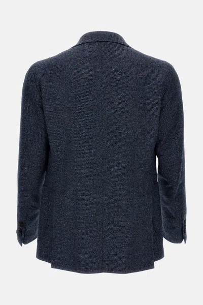 Tagliatore Two-button Jacket In Blue