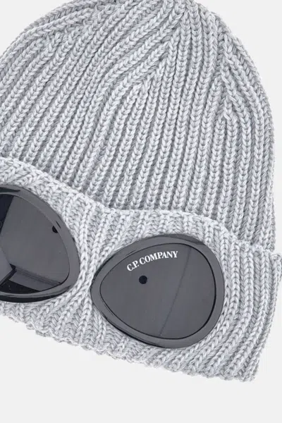 C.p. Company Grey Wool Cap