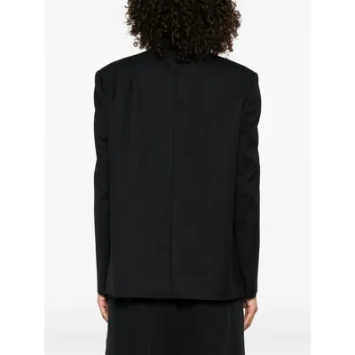 Kenzo Leather Jackets In Black