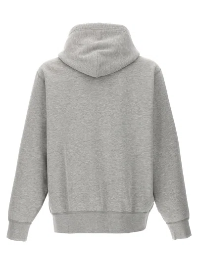 Polo Ralph Lauren Classic Pullover Hoodie With Drawstring In Gray