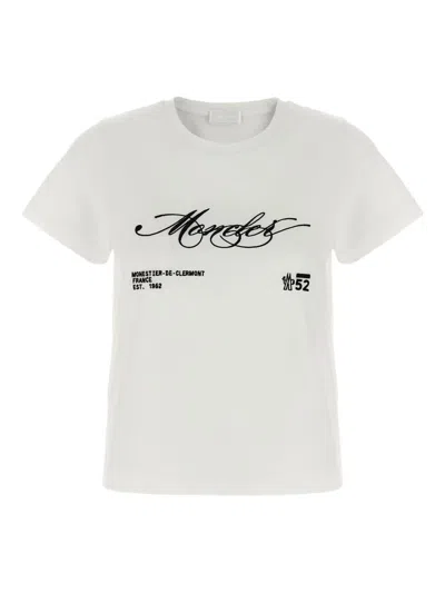 Moncler Embroidered Short Sleeve Crew Neck T-shirt