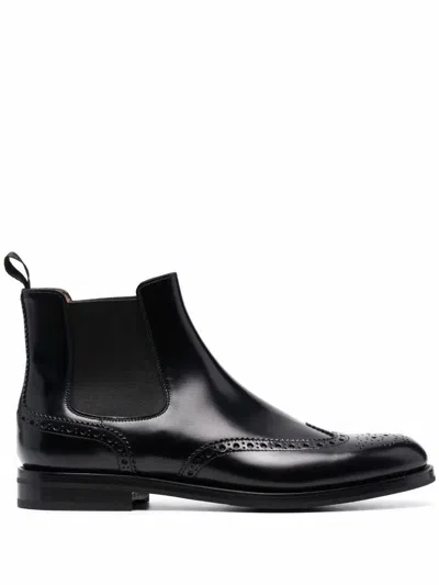 Church's Charlize Brogue-detail Chelsea Boots Shoes