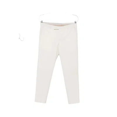 Pt Torino Beige Tailored Trousers With Hidden Closure