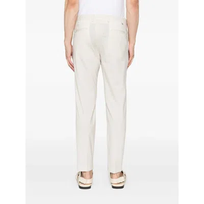 Pt Torino Beige Tailored Trousers With Hidden Closure