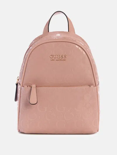 Guess Factory Millom Shiny Coated Logo Backpack