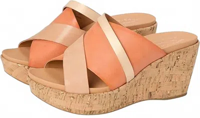 Kork-ease Addie In Metallic Orange