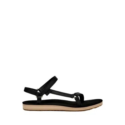 Teva Original Universal Slim Leather Black / Tan 1151031-bltn Women's