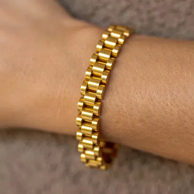 Alco Jewelry As She Pleases Watch Bracelet In Gold