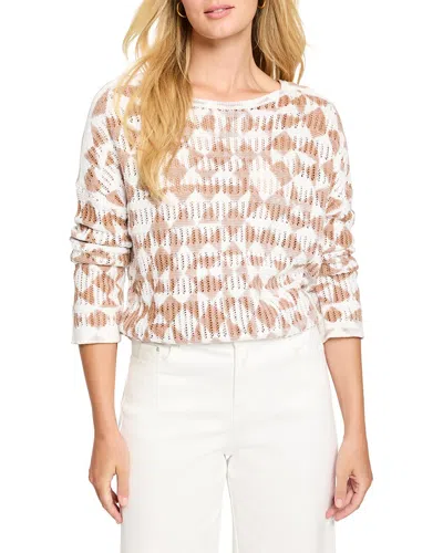 Nic + Zoe Nic+zoe Textured Diamond Sweater