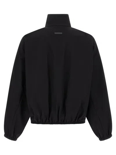Fear Of God Eternal Zip-up Track Jacket In Black