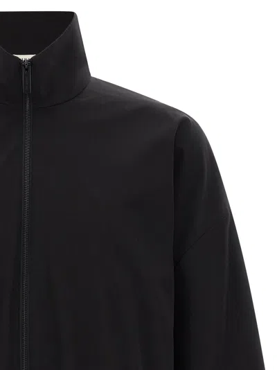 Fear Of God Eternal Zip-up Track Jacket In Black