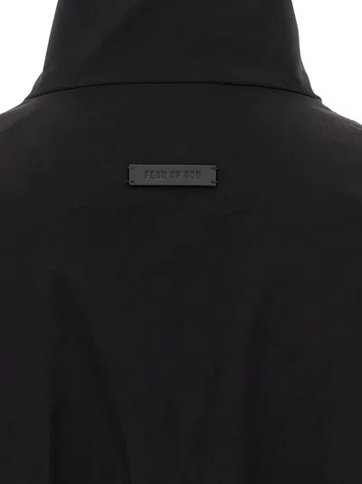 Fear Of God Eternal Zip-up Track Jacket In Black