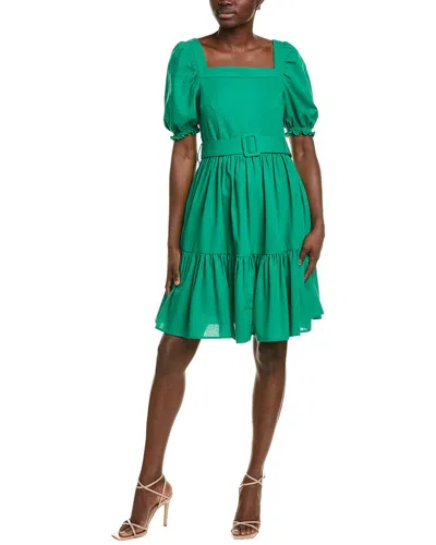 Bgl Linen-blend Mini Dress