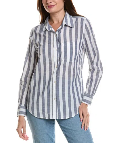 Lola River Stripe Shirt In Gray