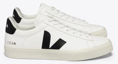 Veja Leather Sneakers Low-top Rubber Sole In White
