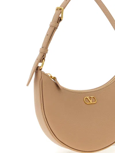 Valentino Le Mini Sac Crescent-shaped Zip-top Shoulder Bag