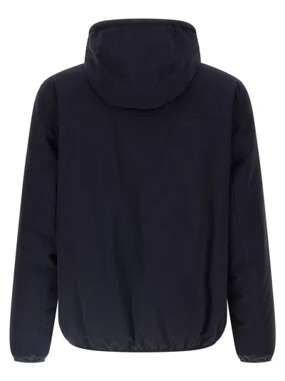 Brunello Cucinelli Waterproof Hooded Jacket In Blue