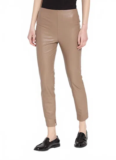 Lyssé Toothpick Skinny Pants In Taupe In Brown