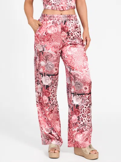 Guess Factory Karly Printed Satin Pants