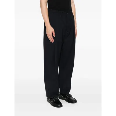 Giorgio Armani Wool Pants In Black