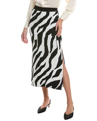 Gracia Knit Pencil Skirt In Multi
