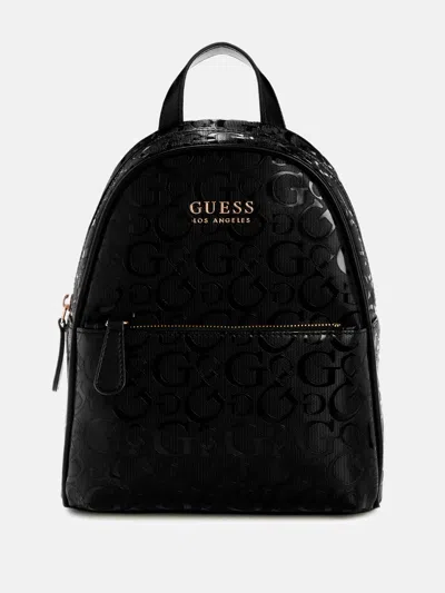Guess Factory Millom Shiny Coated Logo Backpack