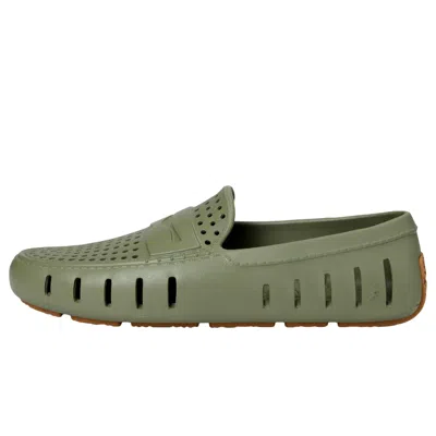 Floafers Country Club Driver 2.0 Mermaid Green / Gum 25-ss-cc4-mrmdgrn Men's In Green