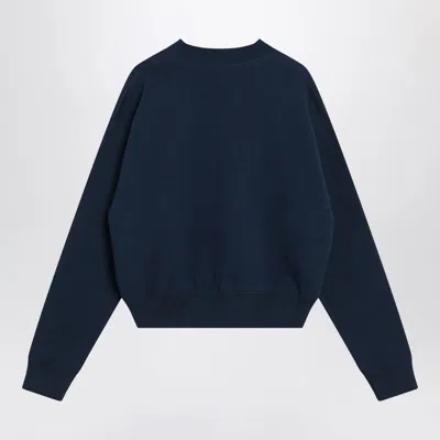 Chloé Navy Blue Sweatshirt With Logo