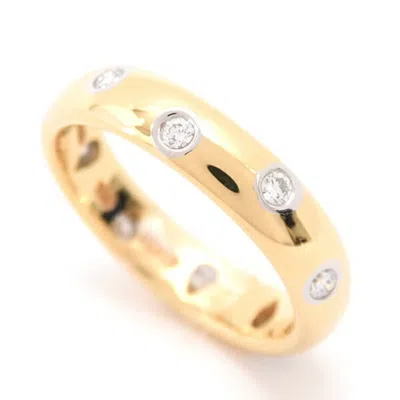 Pre-owned Tiffany & Co Platinum 950 Yellow Gold (18k) Band Ring ()