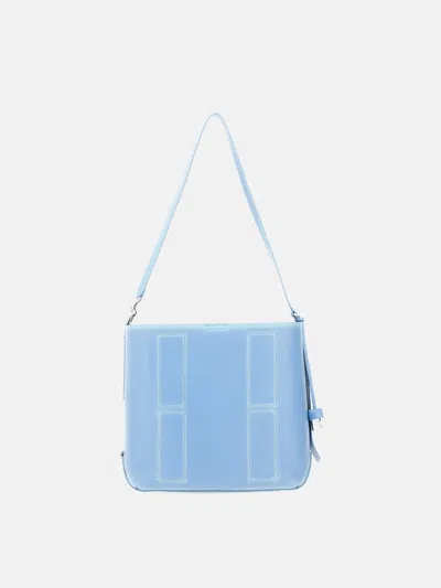 Hogan Calfskin Leather Shoulder Bag With Adjustable Strap
