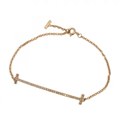 Pre-owned Tiffany & Co Pink Gold (18k) Charm Bracelet ()