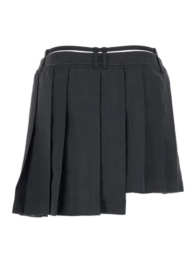 Acne Studios Women Ipleat Commercial Suiting In Black