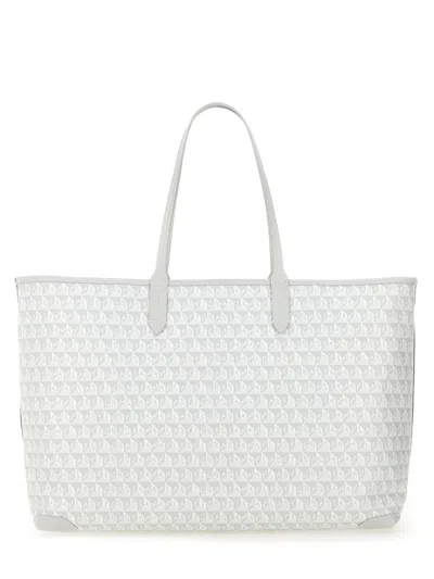 Anya Hindmarch Small I Am A Plastic Bag Wink Tote Bag