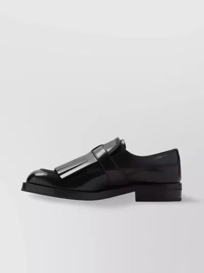 Church's Piper Buckled Leather Loafers In Black