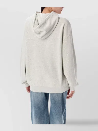 Anine Bing Harvey Logo Print Hooded Sweatshirt
