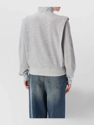 Isabel Marant Étoile Marant Etoile Women Organic Cotton Blend Sweatshirt In Gray
