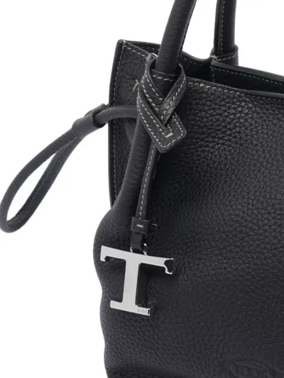 Tod's Small Leather Bucket Bag With Stitch Detailing
