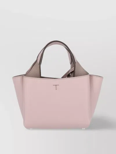 Tod's Shoulder Bag With Detachable Strap And Top Handles