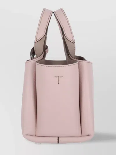 Tod's Shoulder Bag With Detachable Strap And Top Handles