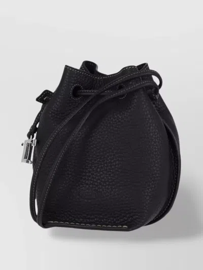 Tod's Textured Leather Bucket Bag