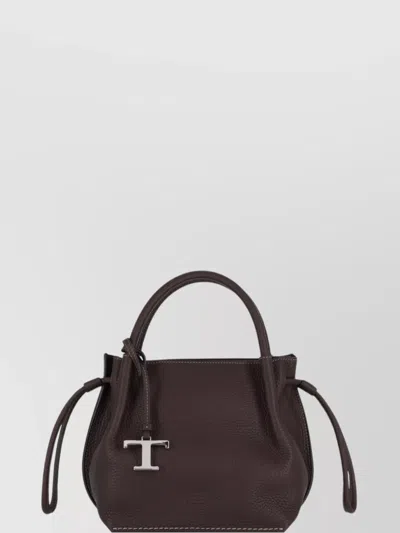 Tod's Shoulder Bag With Adjustable Strap And Top Handle