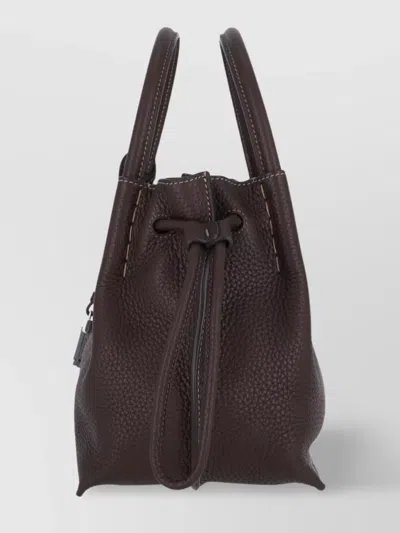 Tod's Shoulder Bag With Adjustable Strap And Top Handle