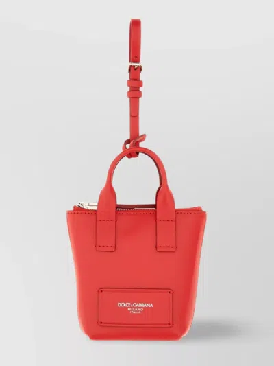 Dolce & Gabbana Messenger Bag With Detachable Strap And Top Handle