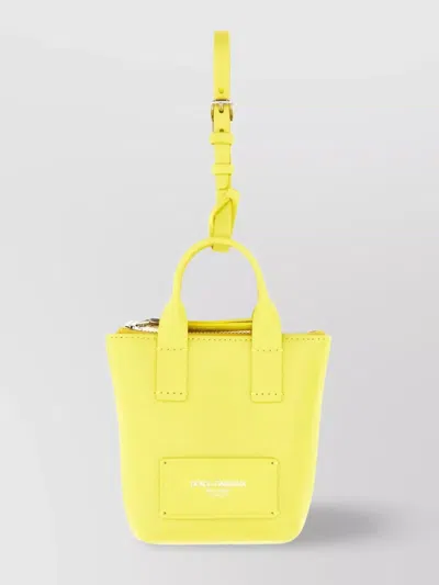 Dolce & Gabbana Messenger Bag With Detachable Strap And Top Handle