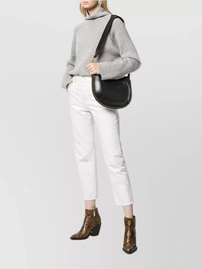 Isabel Marant Étoile Studded Trim Shoulder Bags With Adjustable Strap