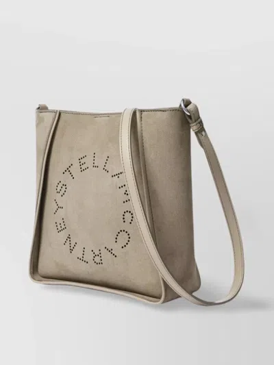 Stella Mccartney Khaki Crossbody Bag With Adjustable Strap