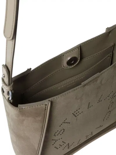 Stella Mccartney Khaki Crossbody Bag With Adjustable Strap