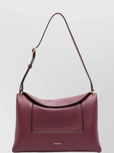 Wandler Shoulder Bags With Adjustable Strap And Front Pocket