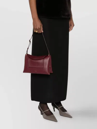 Wandler Shoulder Bags With Adjustable Strap And Front Pocket