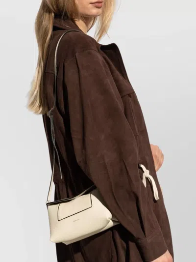 Wandler Shoulder Bag With Textured Finish And Adjustable Strap